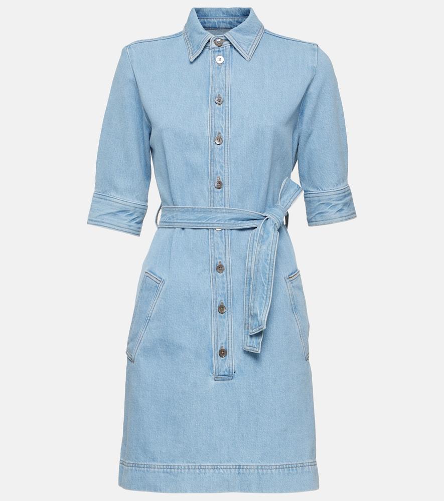 frame denim shirt dress