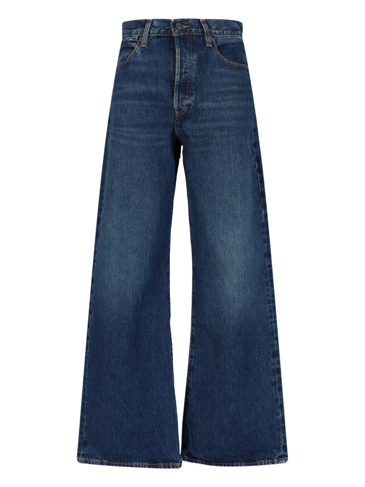 frame jeans blue cotton - women