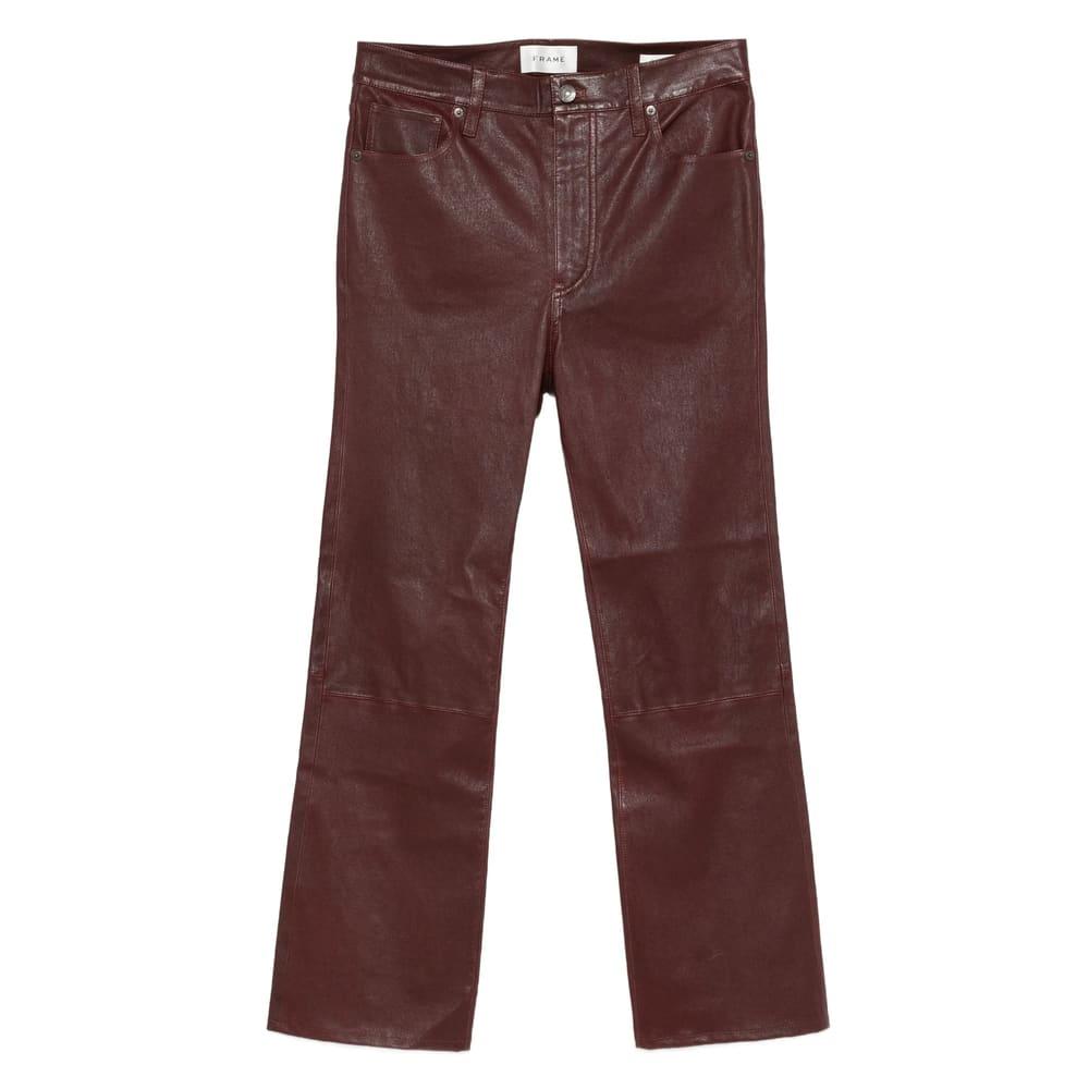 frame leather pant