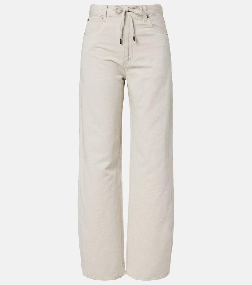frame off duty drawstring wide