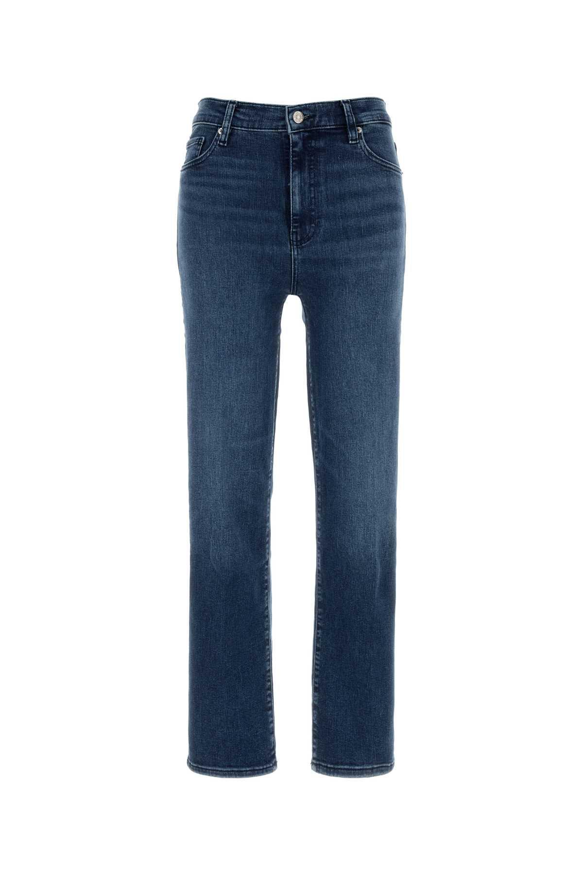 frame stretch denim le sleek jeans