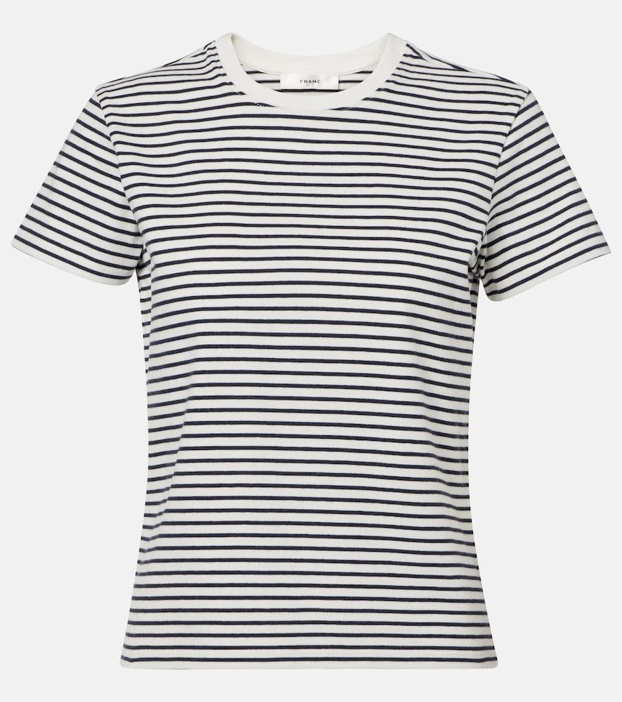 frame striped cotton t
