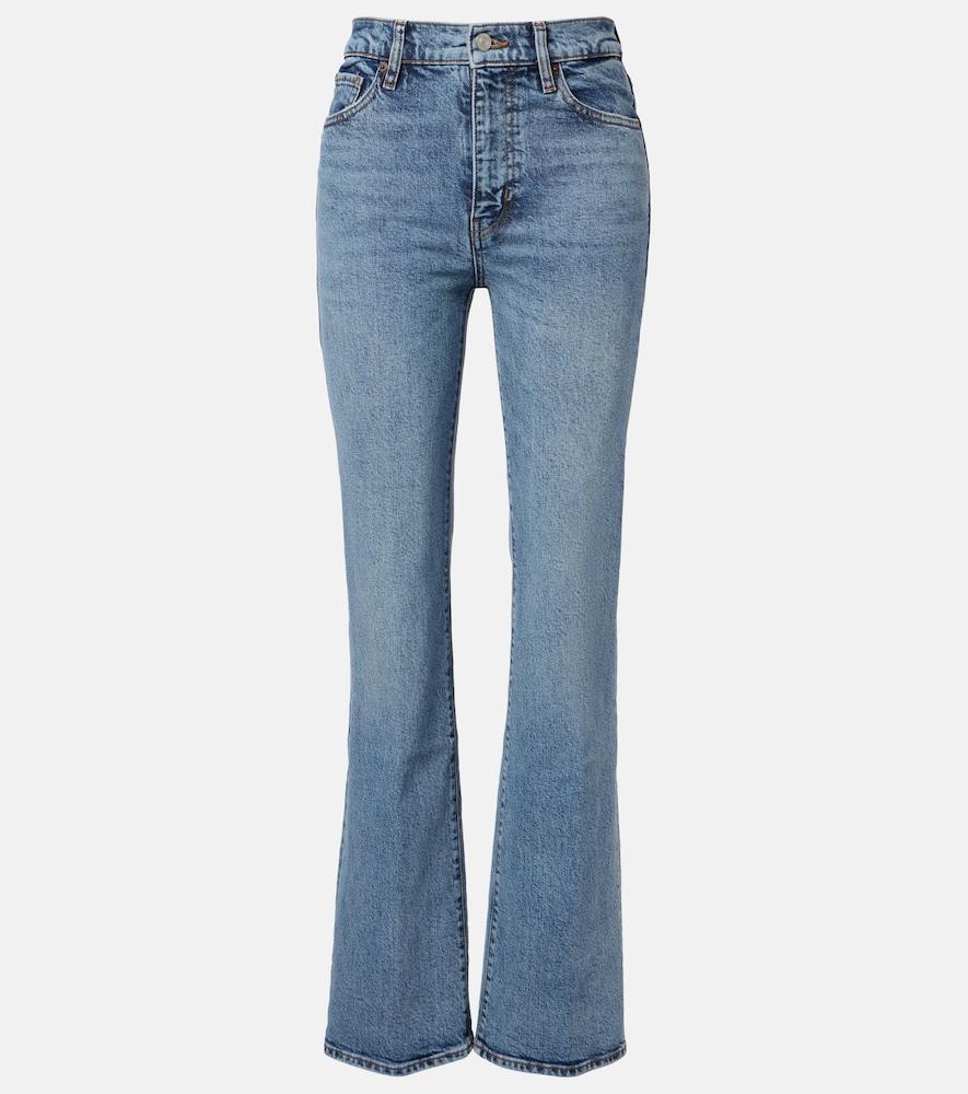 frame the arrow flared jeans