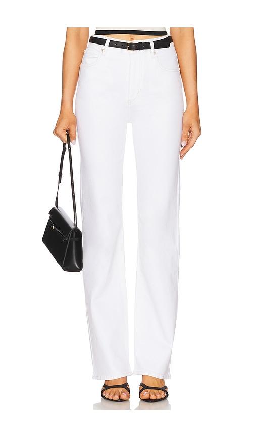 frame the arrow jeans in ivory.