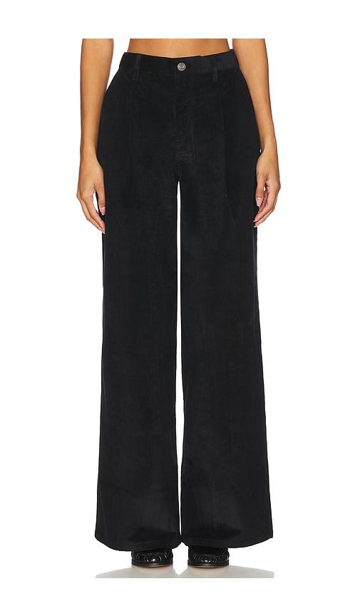 frame the corduroy trouser in black.