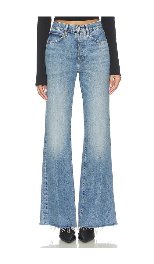 frame the lax in numeral undone fray in blue.