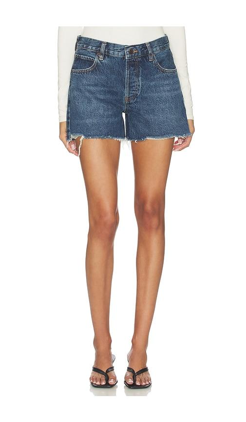 frame the long hang short in blue.