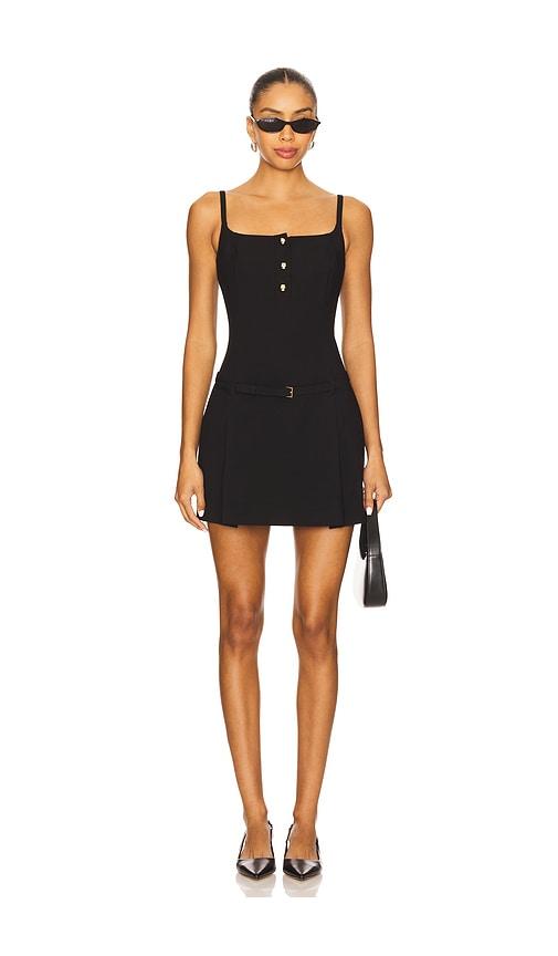 frame the mod dress in black.