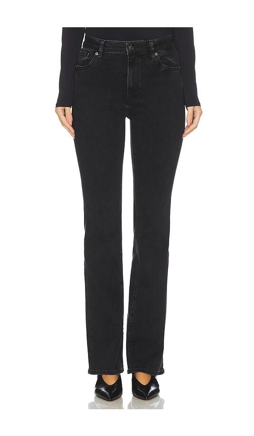 frame the reboot jeans in black.