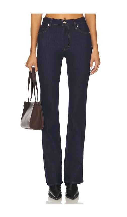 frame the reboot jeans in blue.
