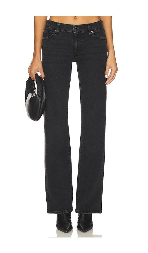 frame the rodeo jeans in black.