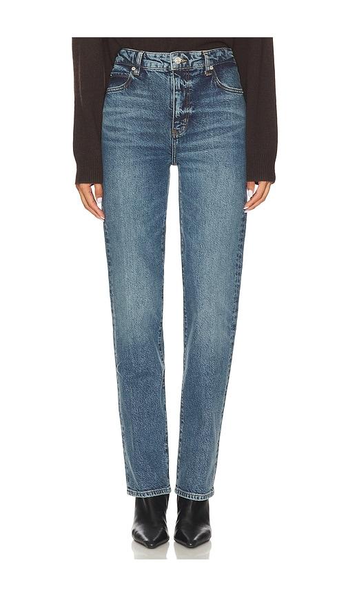 frame the ruler jeans in blue.