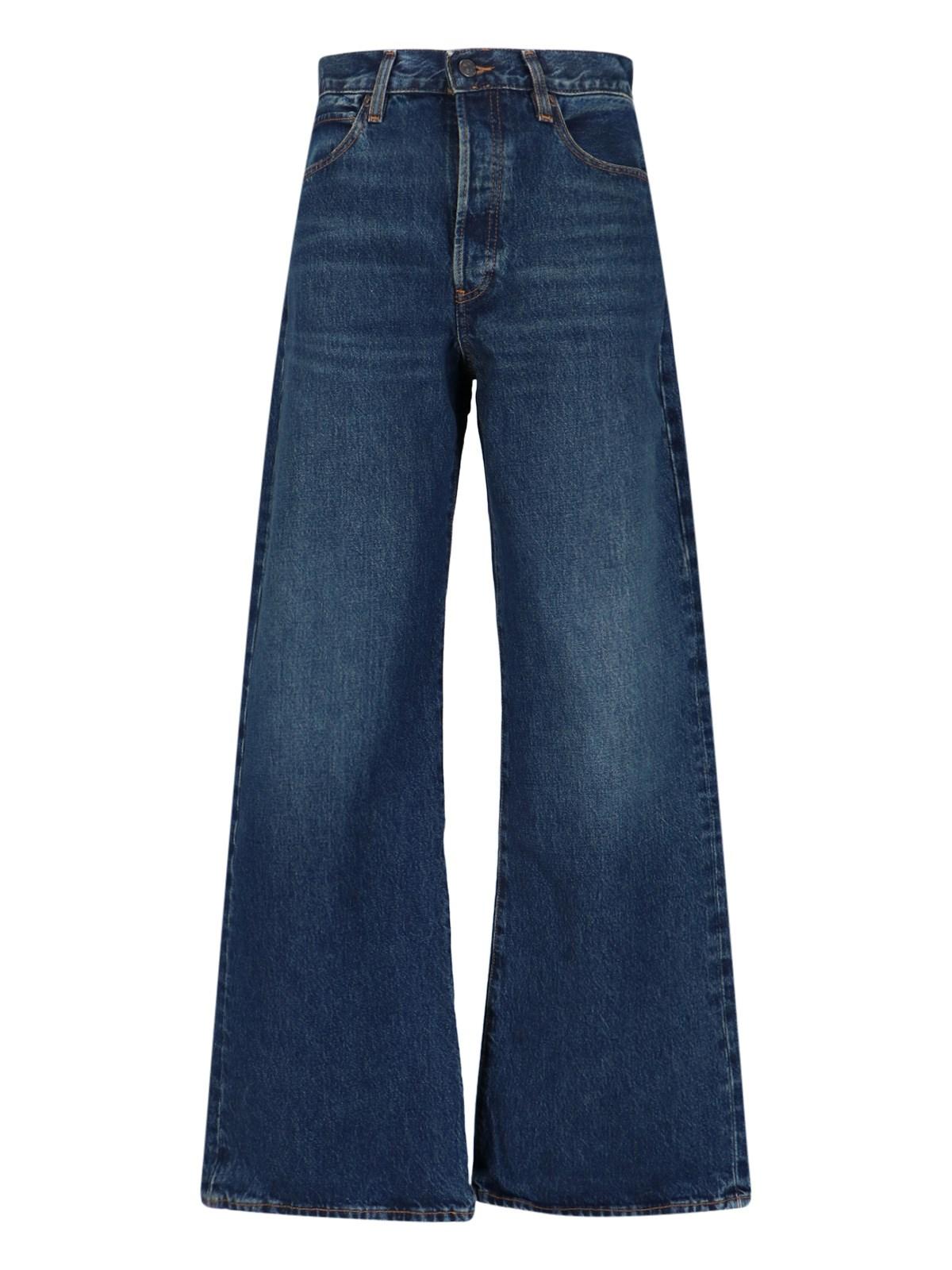 frame wide jeans