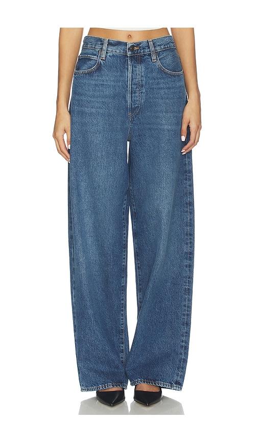 frame x amelia gray the detour jeans in blue.