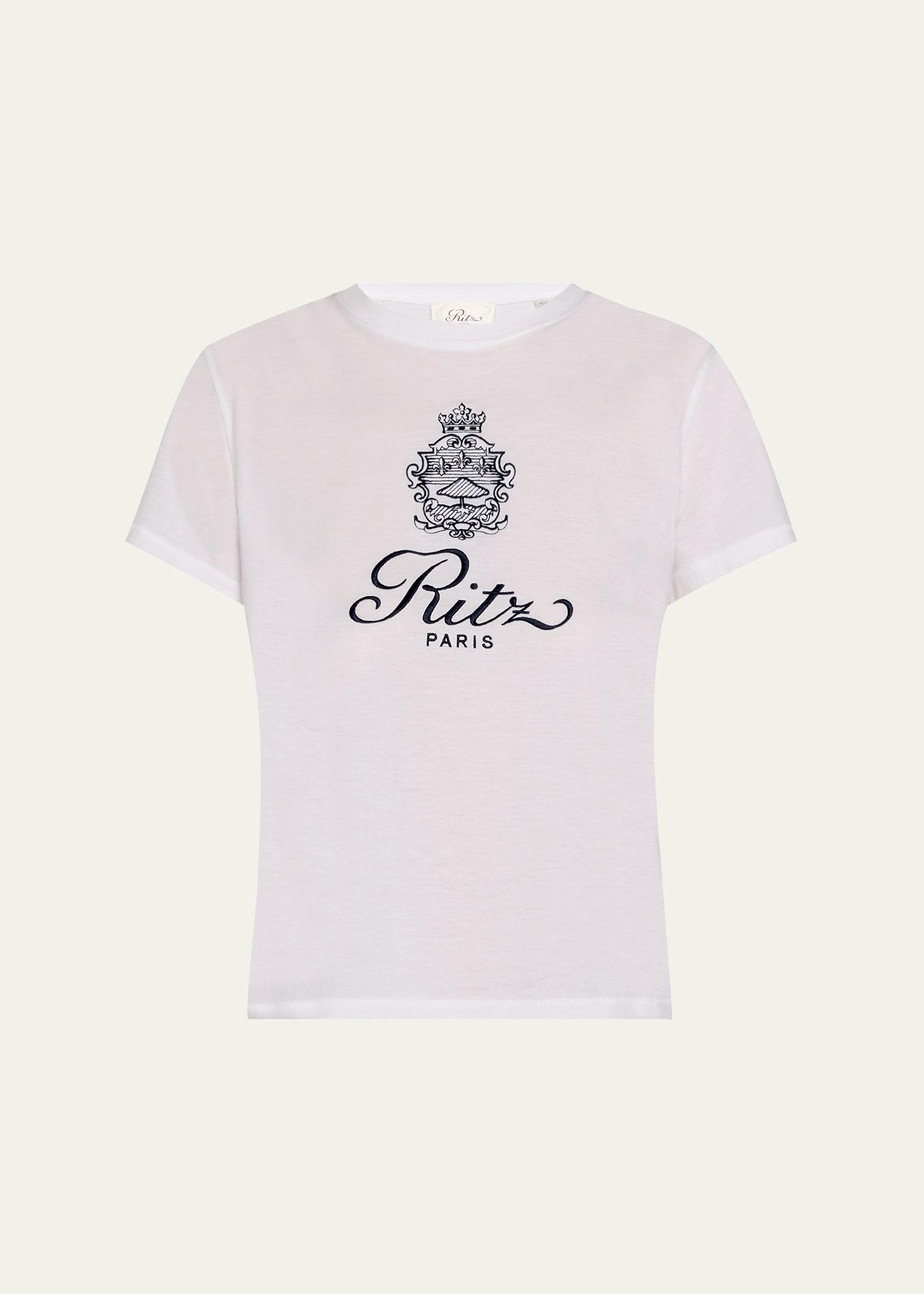 frame x ritz paris solid baby tee