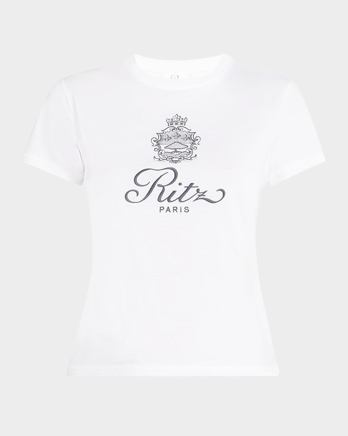 frame x ritz paris solid baby tee