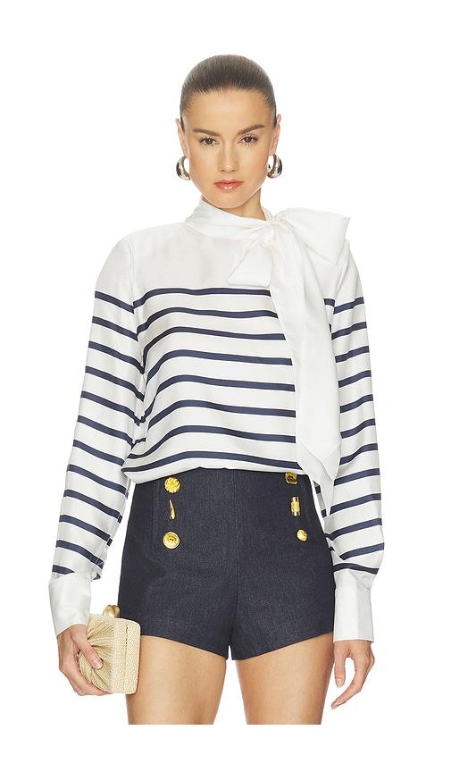 franã§oise johanna blouse in white,nazy.