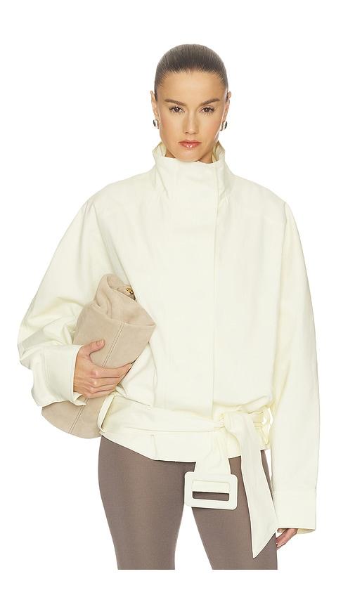 franã§oise presley jacket in ivory.