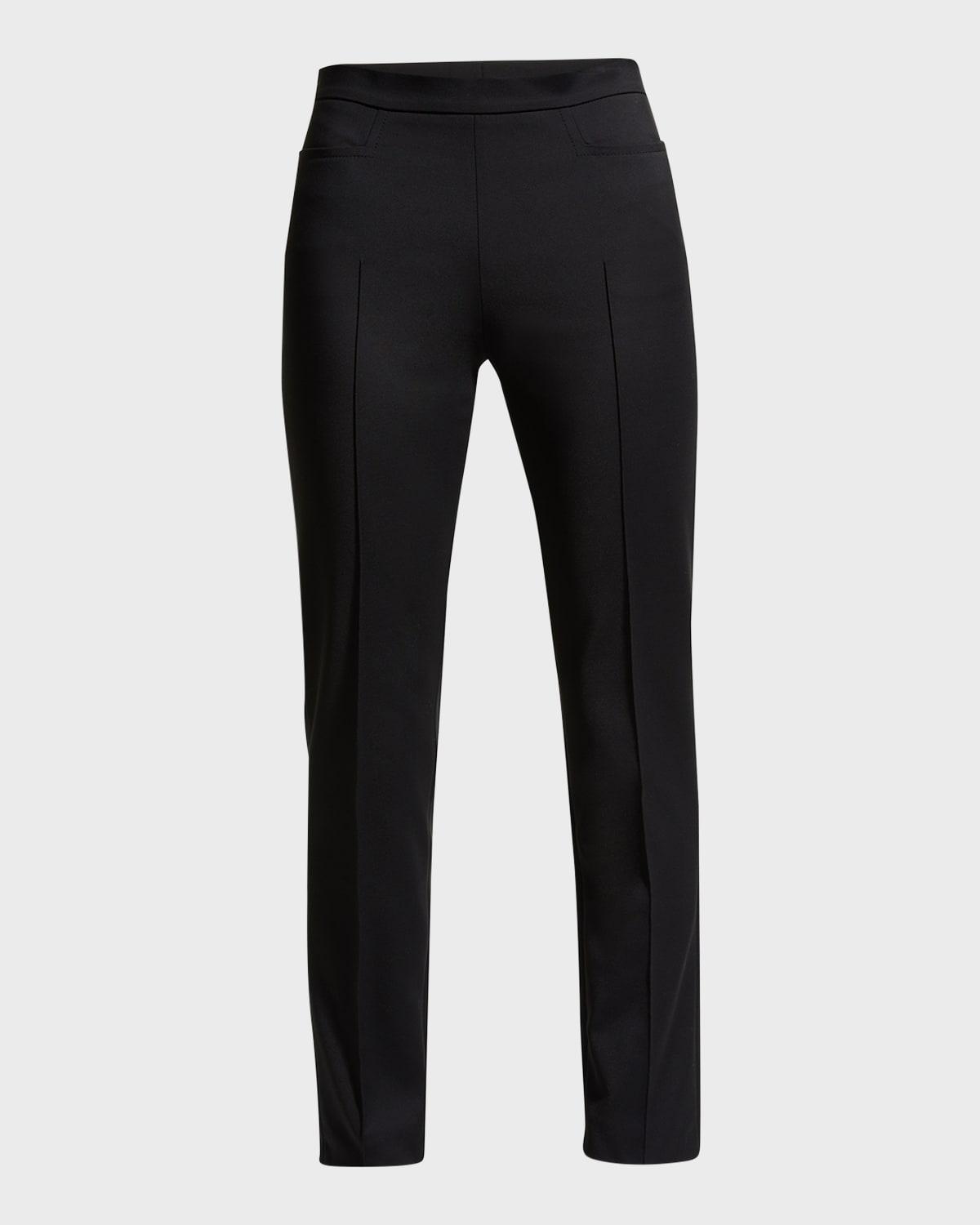 franca mid-rise cropped pants