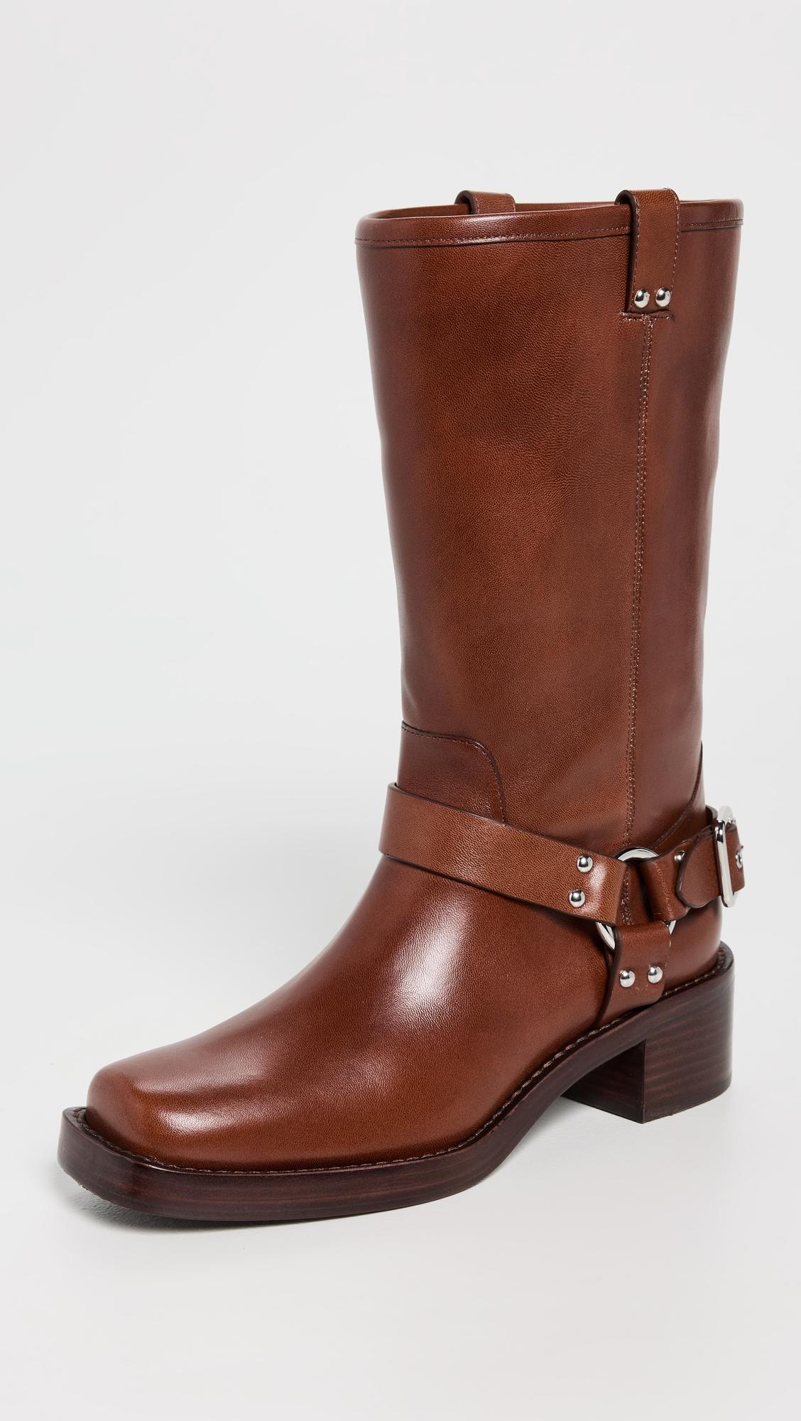 francesca moto boots