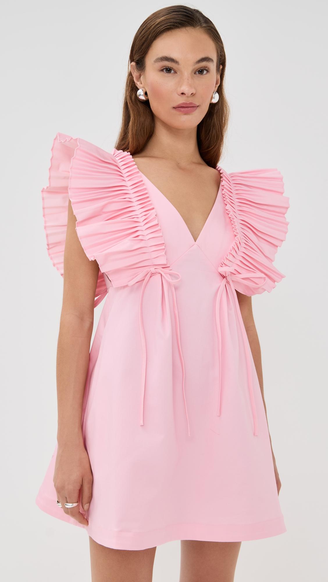 francine dress pale pink cotton