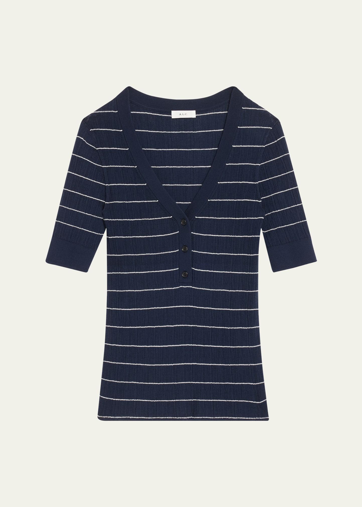 francis stripe top