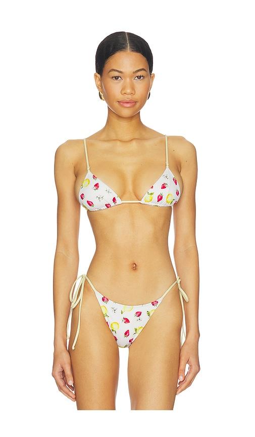frankies bikinis elena top in white.