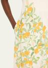 frannie floral print maxi dress