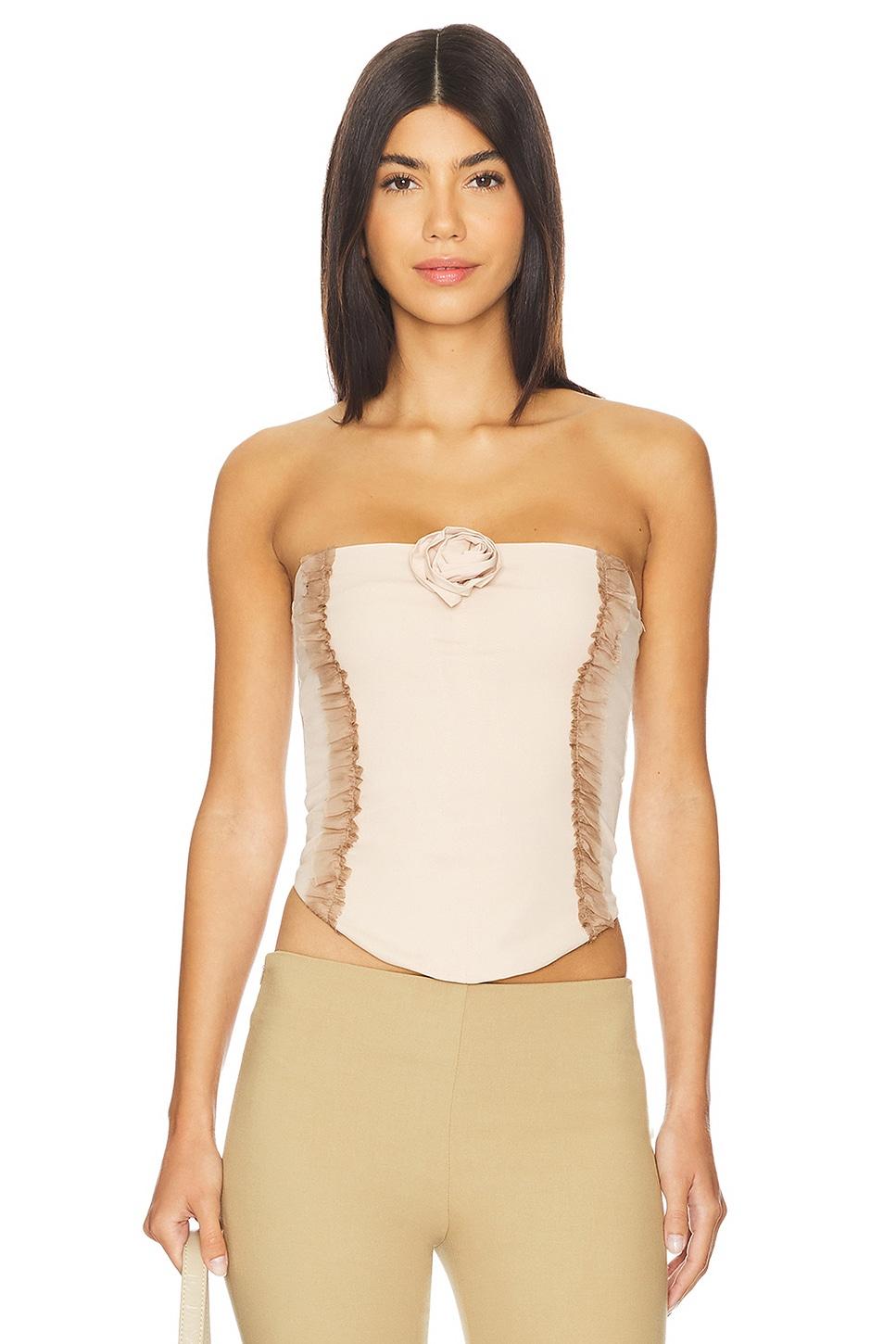 frap rose tube top
