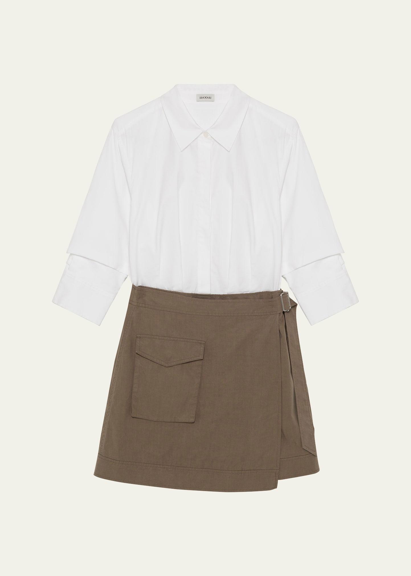 fraser mini combo shirtdress