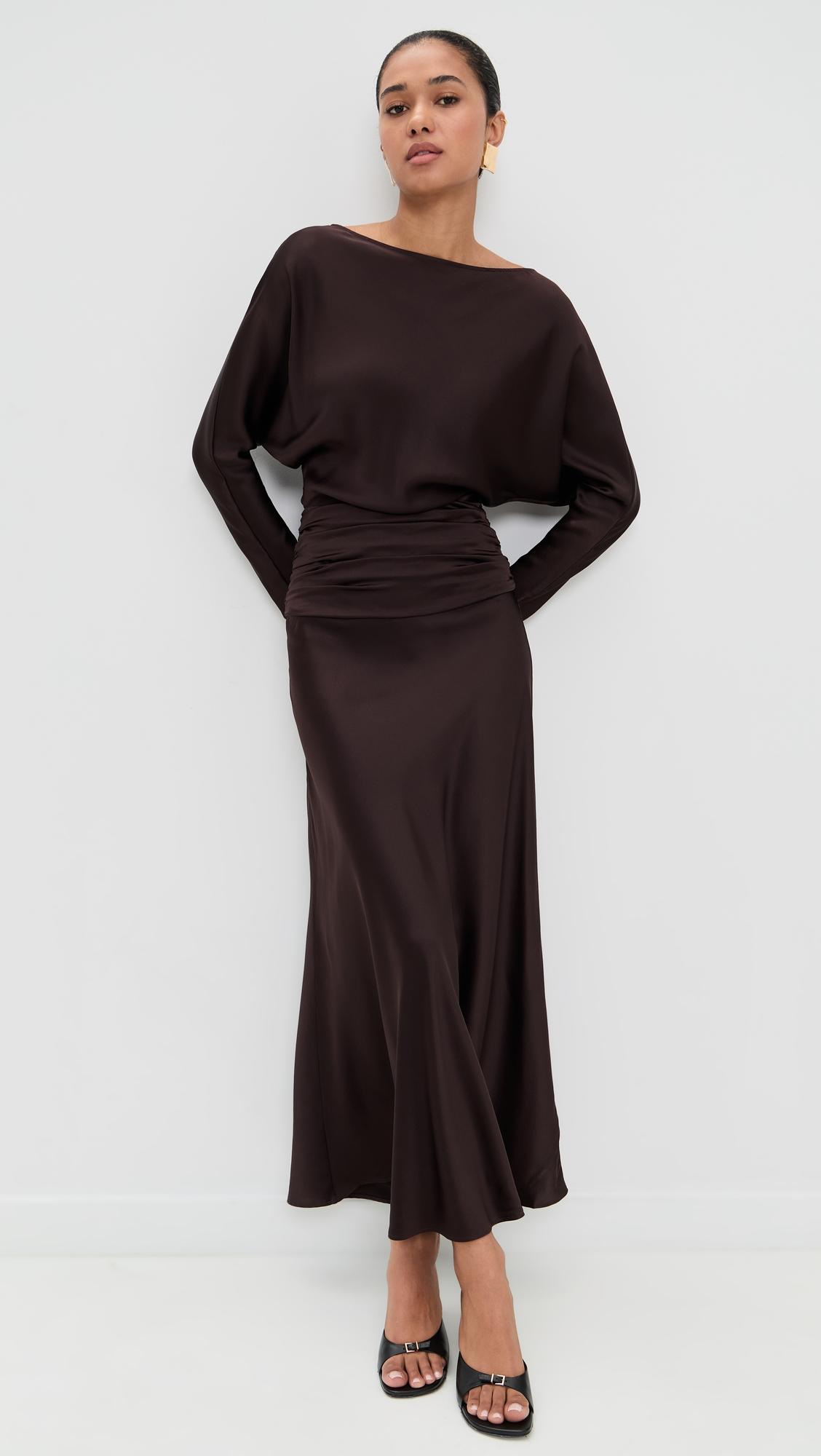 freda silk dress