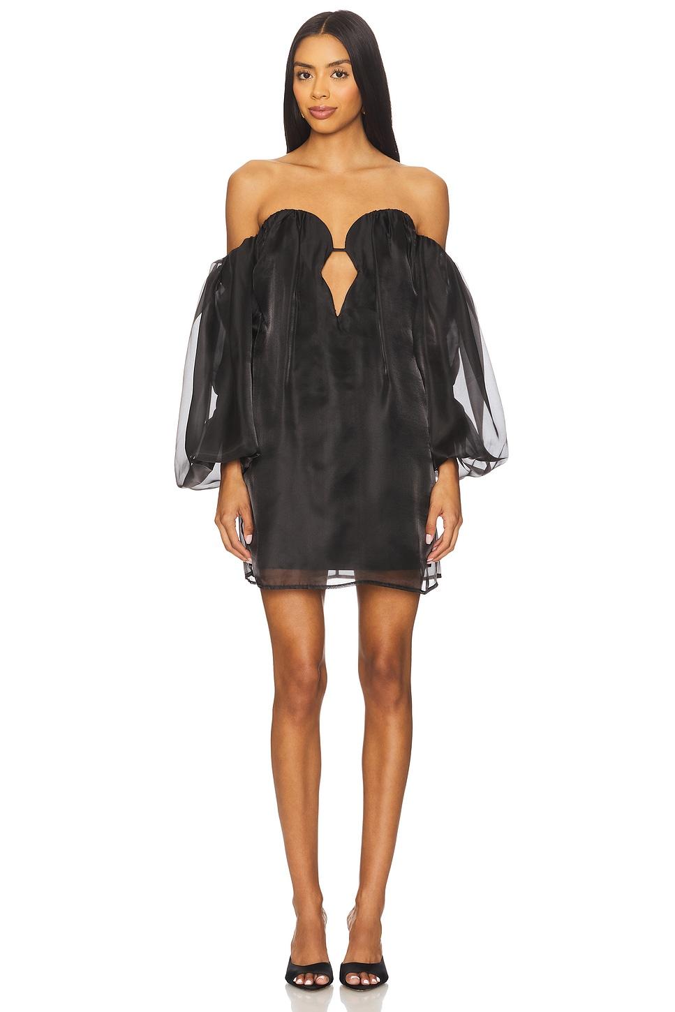 freda volume mini dress