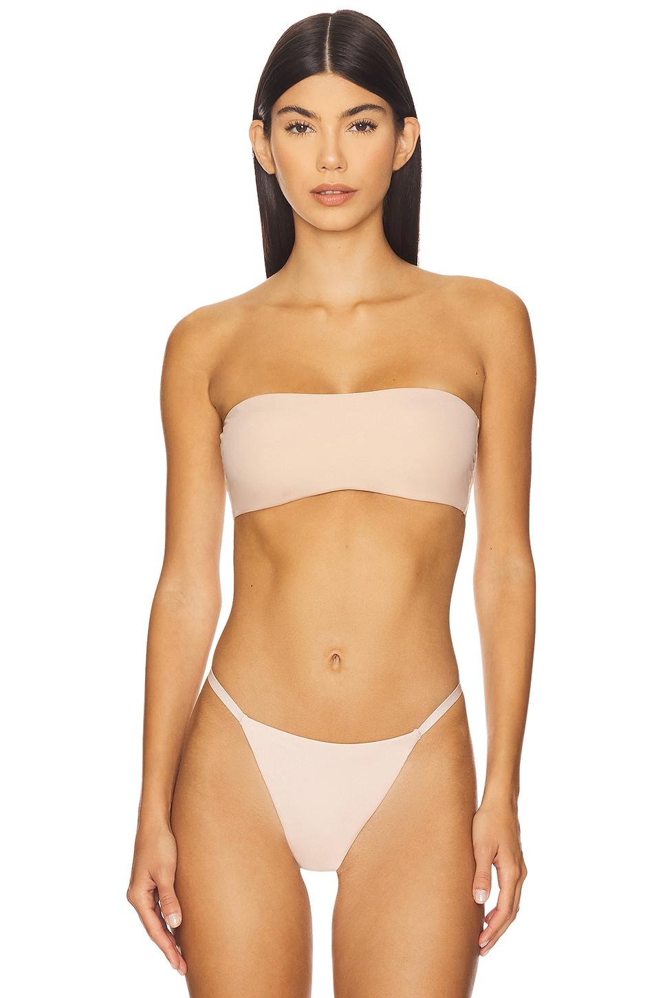 free cut bandeau bra