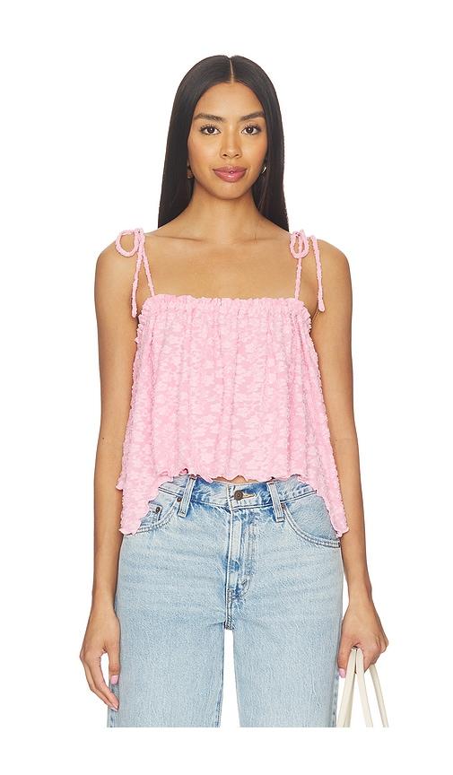 free people briana tank in pink.