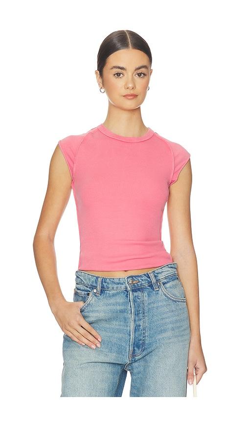 free people ever had tee in blush.