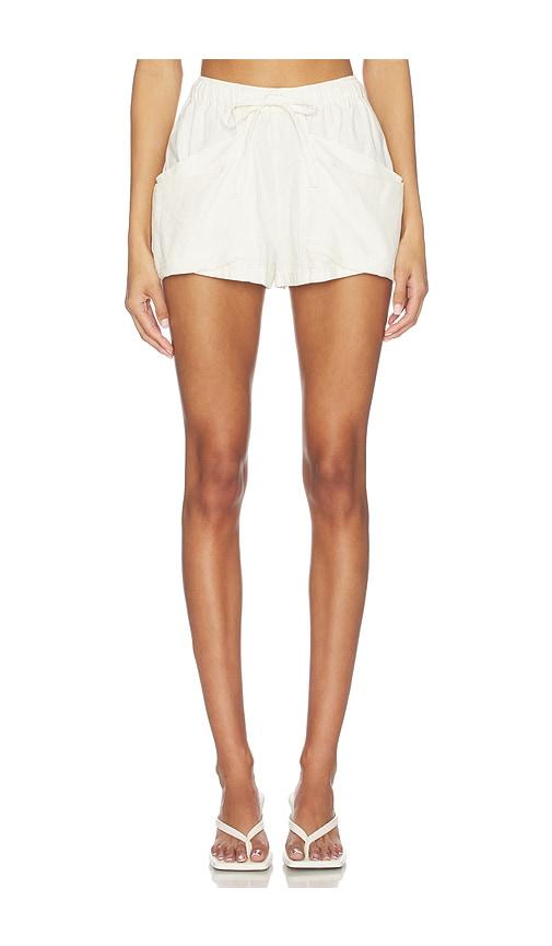 free people good fortune short in ivory.