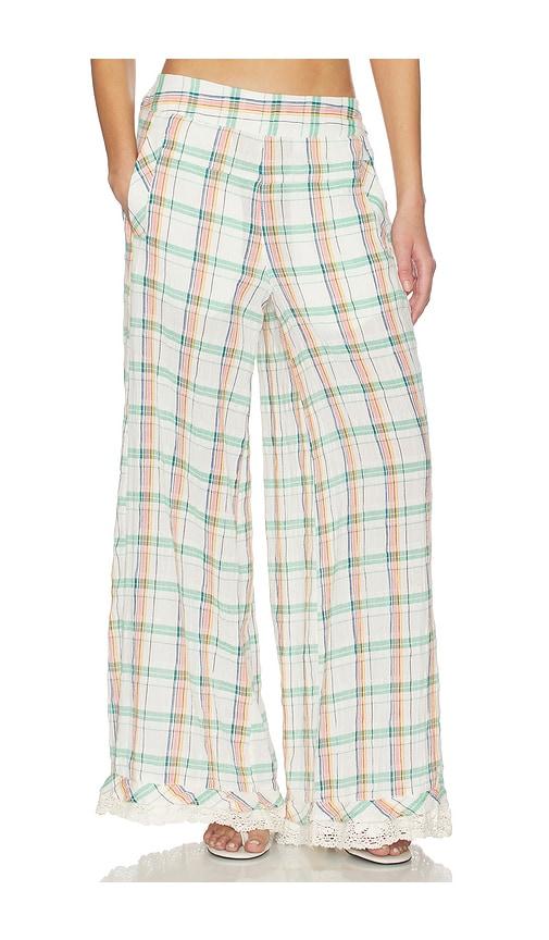 free people hour glass wide leg pant in ivory.