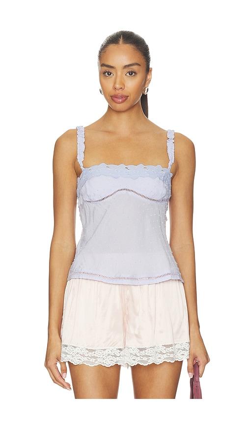 free people little love tank in lavender.