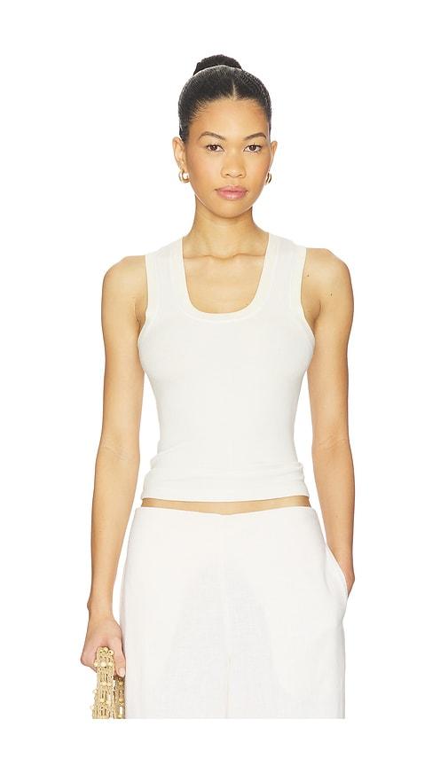 free people longer days tank in white.