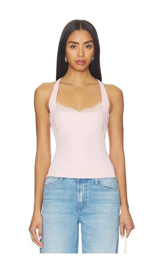 free people looking good cami in pink.