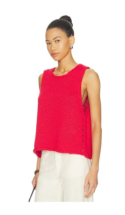 free people opal tank in red.