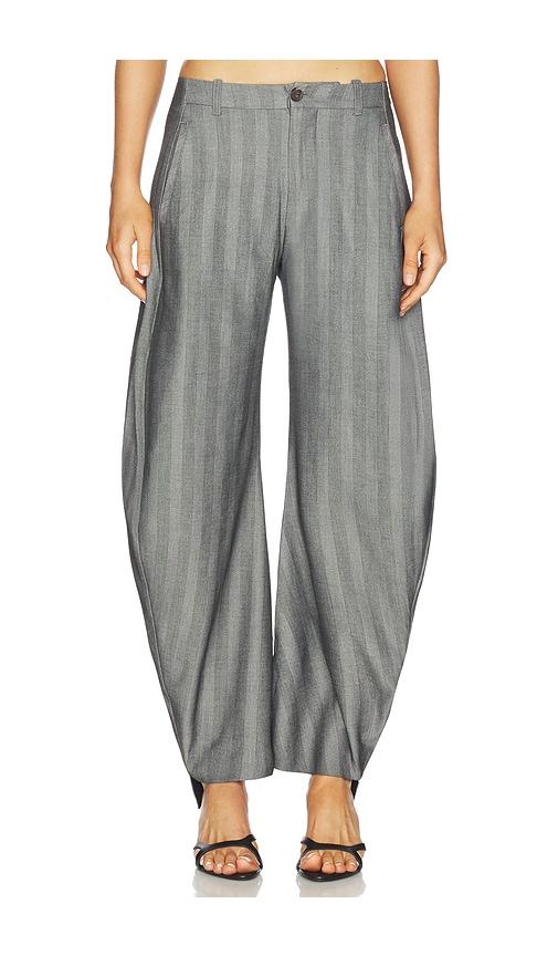 free people spotlight trouser in grey.