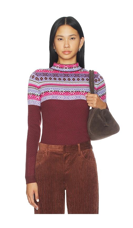 free people winter warmer bodysuit in cognac.