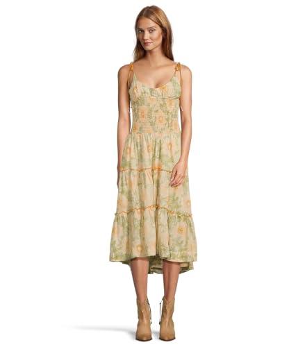 free people women's adriel midi, ivory combo