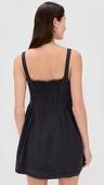 free people women's astrid oxford mini, black