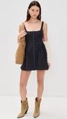 free people women's astrid oxford mini, black