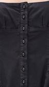 free people women's astrid oxford mini, black