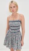 free people women's bali checked out printed, gardenia combo