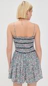 free people women's bali checked out printed, gardenia combo