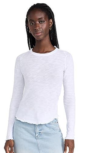 free people women's be my baby long sleeve, ivory